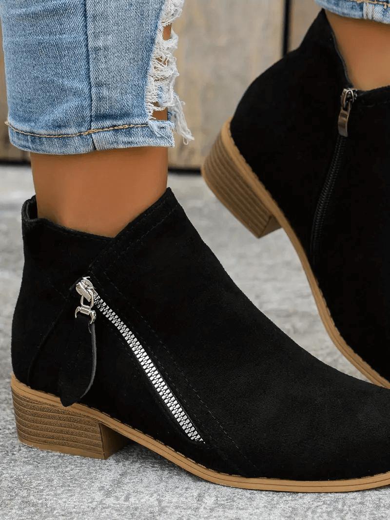 Lina Paris™ | Bottes en cuir vintage pour femmes