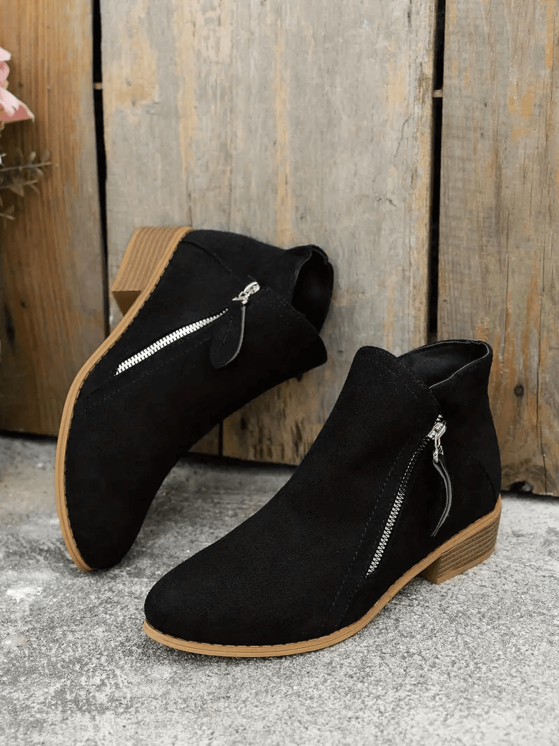 Lina Paris™ | Bottes en cuir vintage pour femmes