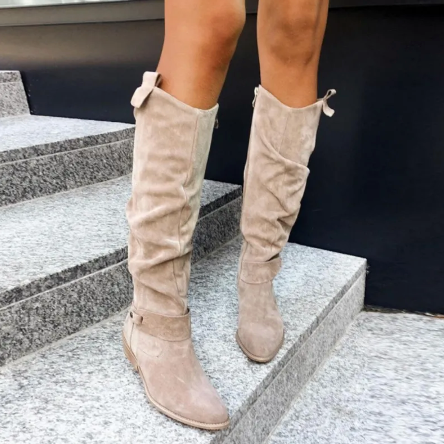 Lina Paris™ | Bottes d'hiver hautes pour femmes