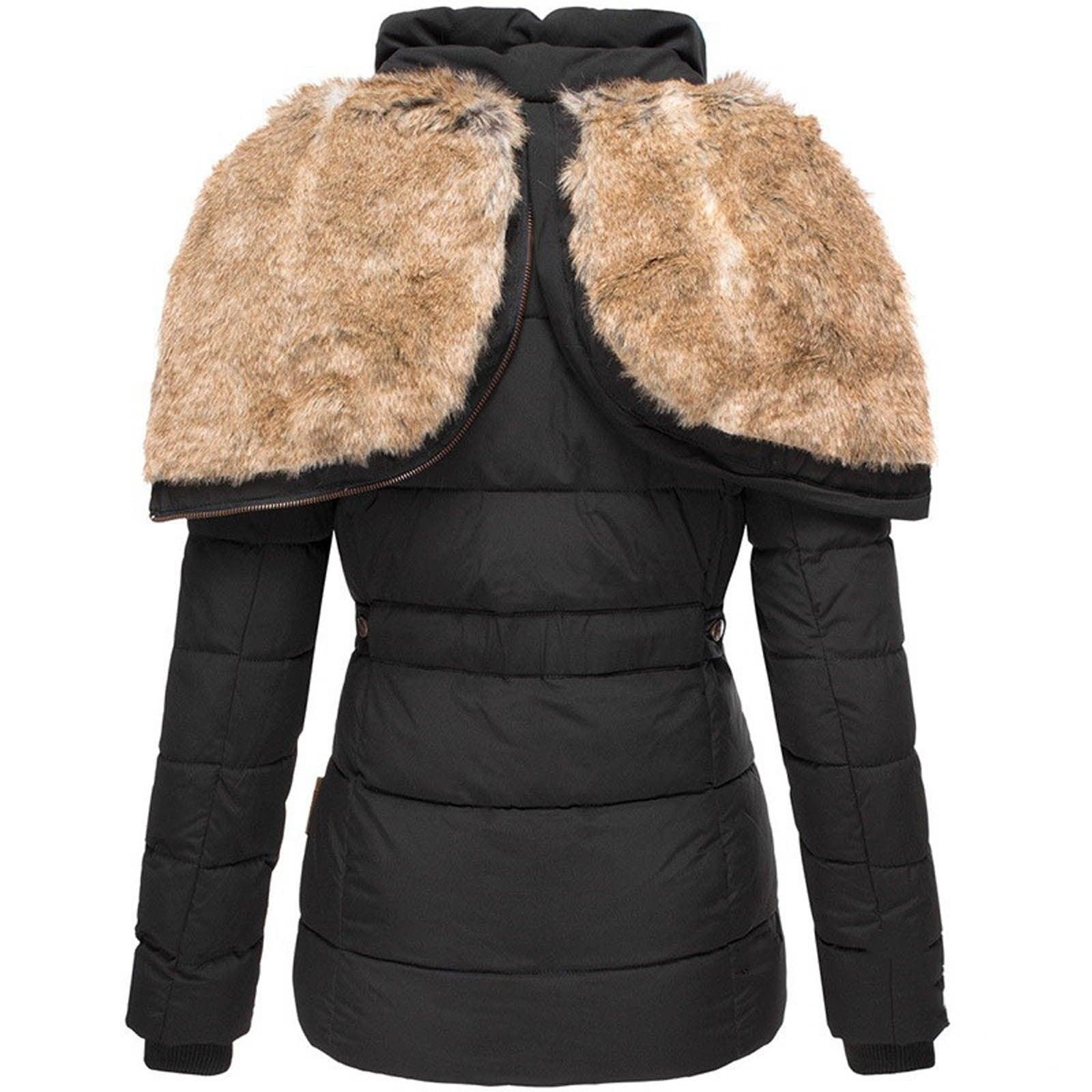 Lina Paris™ | Manteau chaud avec doublure luxueuse