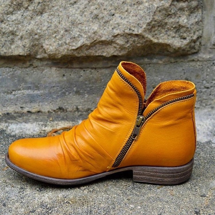 Lina Paris™ | Bottes élégantes à fermeture éclair